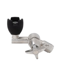 GUARDIAN - Stainless Steel 45 Degree Bubbler with Silicone Mouthguard