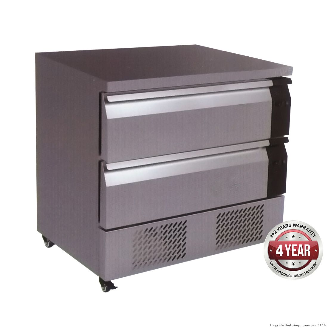 Thermaster Flexdrawer counter 179L - CBR2-2