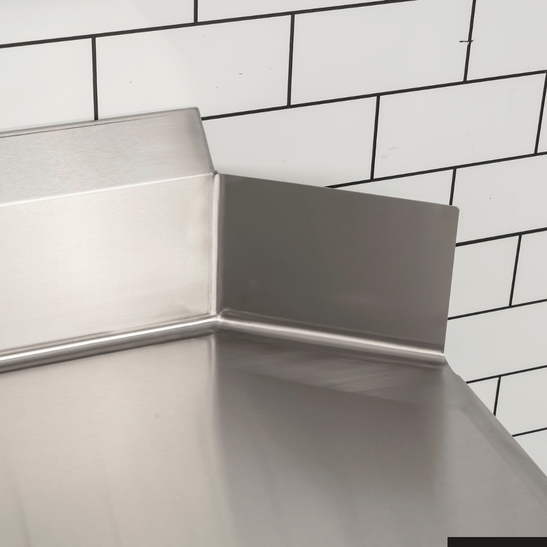 Modular System Clean Dish Table with Splashback CDT-900R