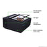 Bonvue Bench Top Gelato / Ice cream Display Showcase - CGD-03B