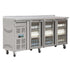 Polar U-Series Premium Bar Fridge 3 Door St/St - 543Ltr