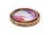 Wooden Round serving tray  design (set of 2)