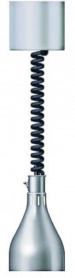 DL-500-RL-CH/BK Hatco Decorative Heat Lamp Glossy Grey Retractable Cord Adjusts between 762mm & 1740mm