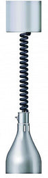 DL-500-RL-CH/BK Hatco Decorative Heat Lamp Glossy Grey Retractable Cord Adjusts between 762mm & 1740mm