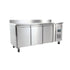 Polar U-Series Triple Door Counter Fridge with Upstand 417Ltr
