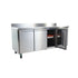 Polar U-Series Triple Door Counter Fridge with Upstand 417Ltr