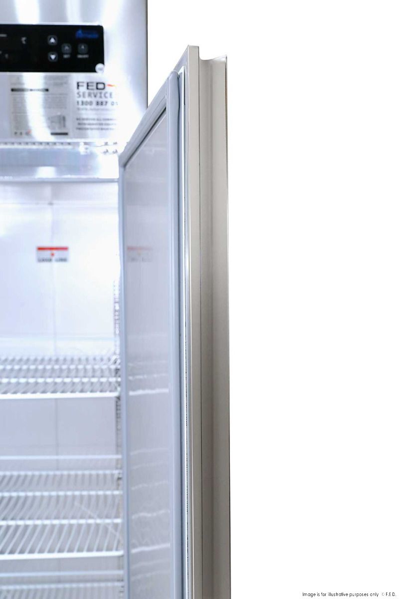 SUF500 TROPICAL Thermaster 2 x Half door SS Freezer