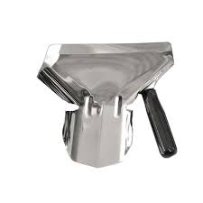 CHEF INOX SINGLE HANDLE CHIP BAGGER RIGHT HDL S/S 230x200mm