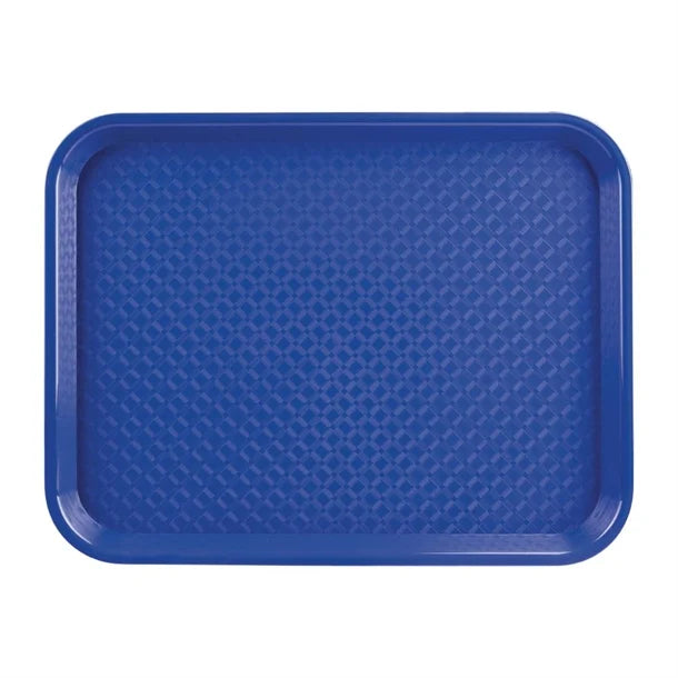 Chef Inox Plastic Tray - 450x350x23mm Polypropylene Blue