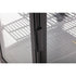 Polar C-Series Energy Efficient Curved Door Display Fridge Black - 86Ltr
