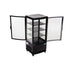 Polar C-Series Energy Efficient Curved Door Display Fridge Black - 86Ltr
