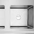 Double Centre Sink Bench 1500x700x900mm