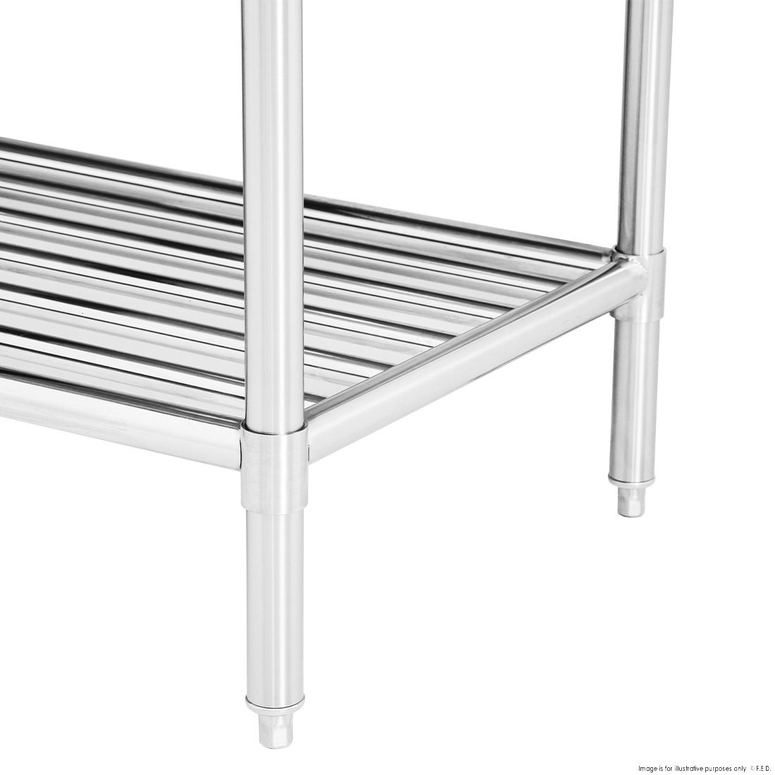 Double Right Handed Sink Bench for Dishwasher 1500x700x900mm