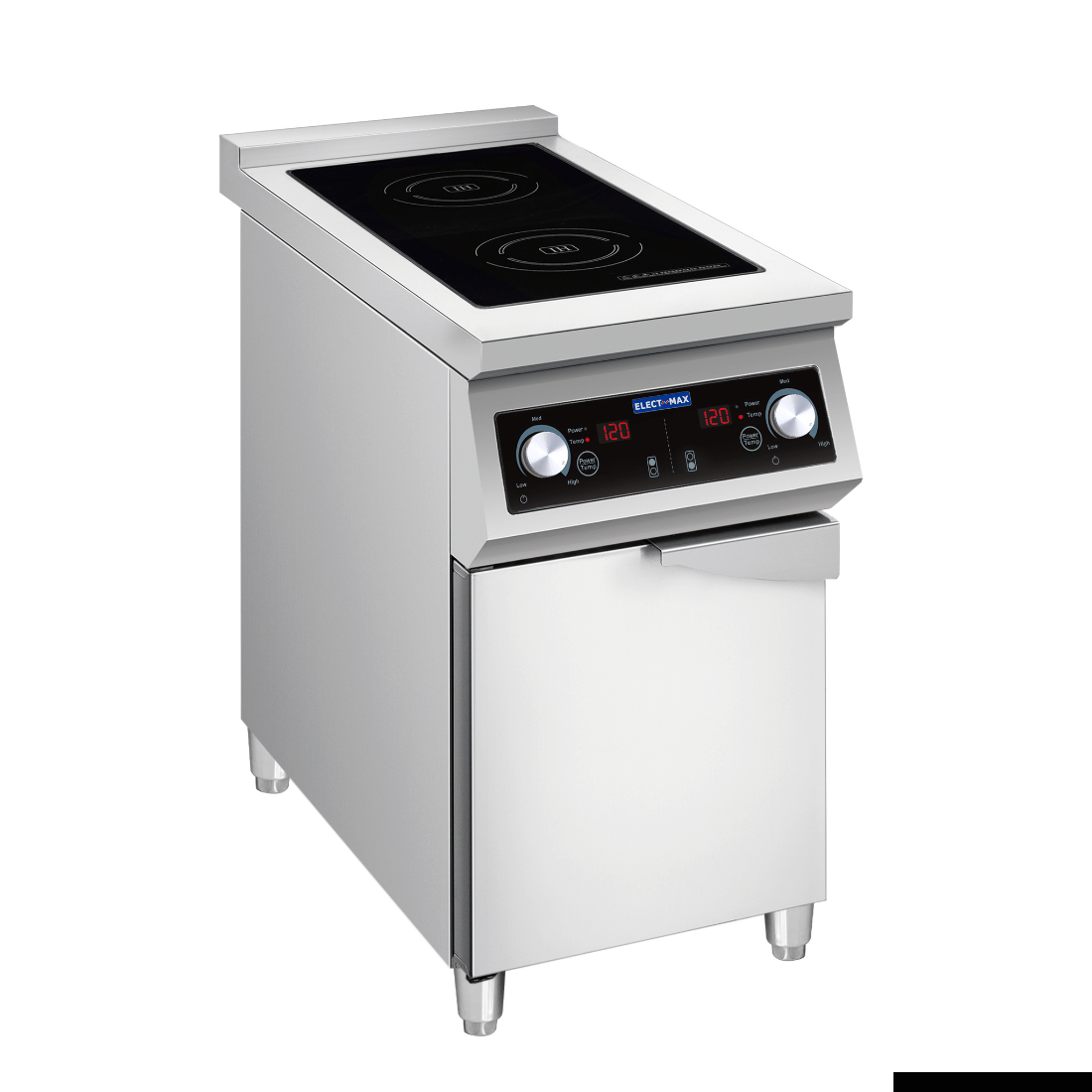 Electmax 700 Series Induction 2-Burner Cooker with Door - EIC400