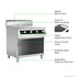 Electmax 700 Series Induction 4-Burner Cooker with Splashback EIC7-800P