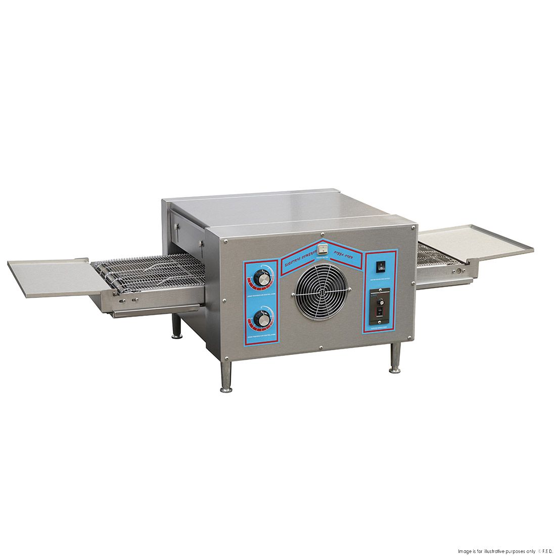Baker Max Pizza Conveyor Oven with 3 phase power - HX-1/3NE