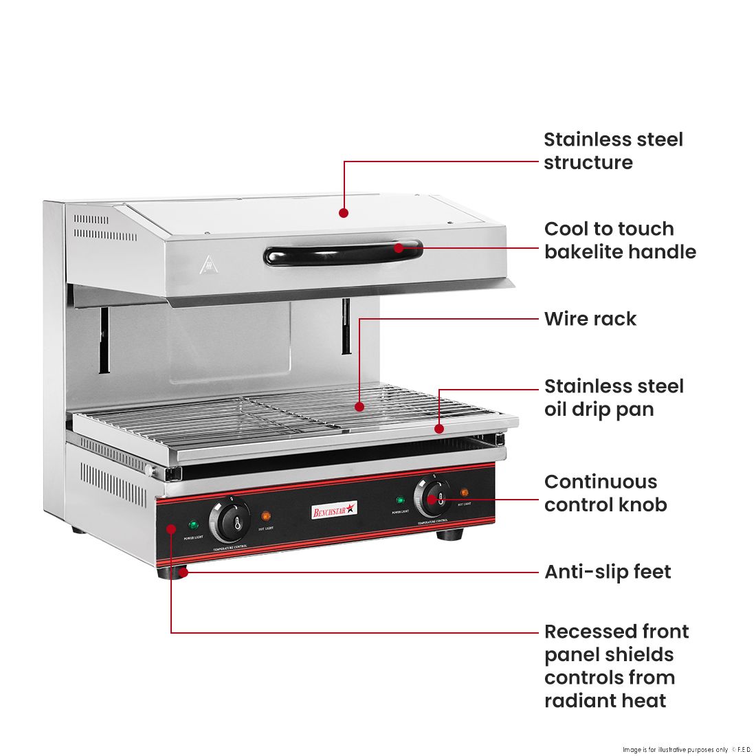 Benchstar Electric Salamander ES-4000L