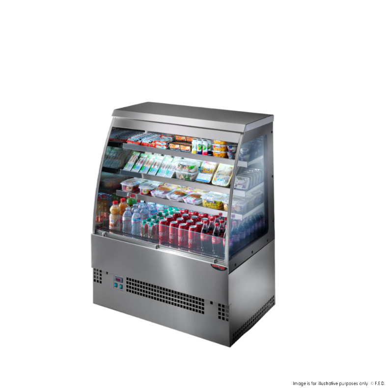 Tecnodom EVO Grab'n Go Self-Serve Curve Display TDEVO-150S