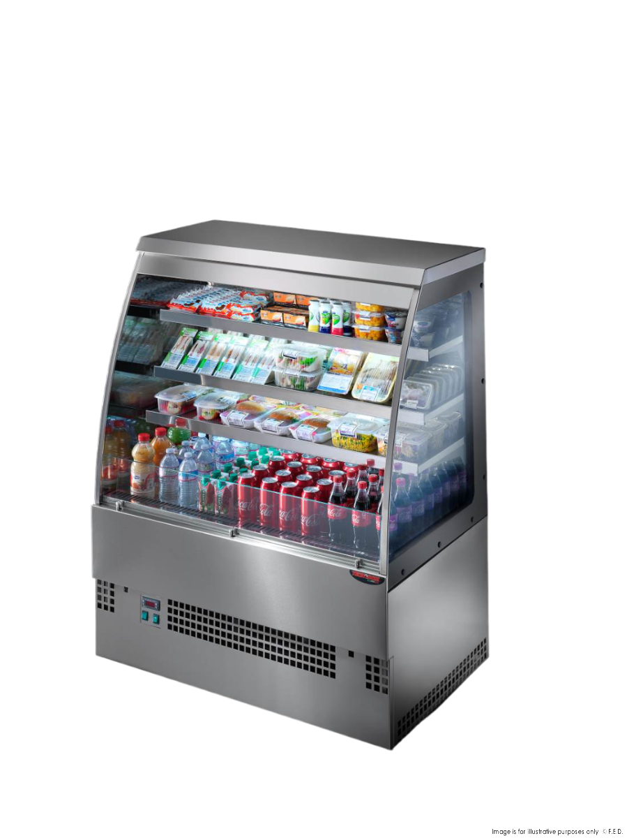 Tecnodom EVO Grab'n Go Self-Serve Curve Display TDEVO-090S