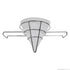 FM-CF 10" Conical Cooking Oil Filter Holder