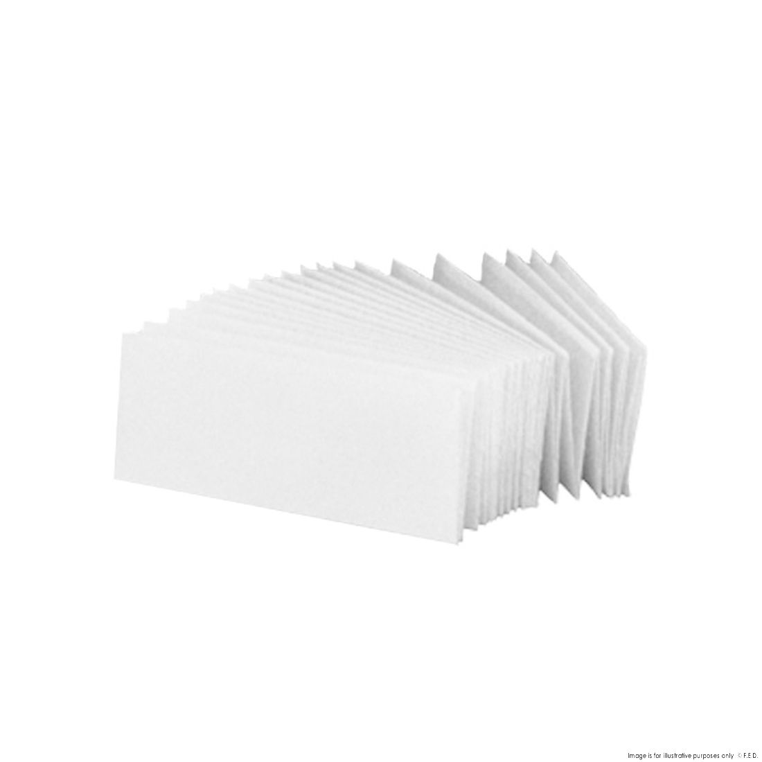 FM-PFC50 50 × 10" Frymax Filter Paper Cones