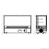 Modern 2 Shelves Cake or Food Display - GAN-1800RF2