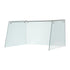 Straight Glass Sneeze Guard Assembly for 2 Door Counter UA017-A