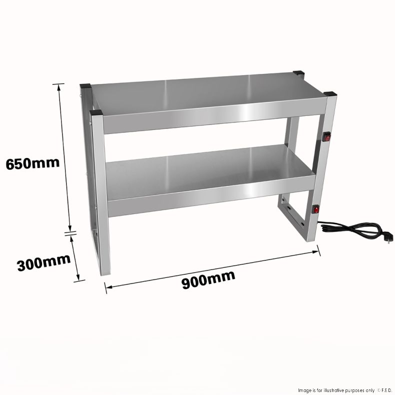 Benchstar Commercial Food Warmer with 4 Lamps – FW4L-092