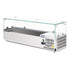 Polar G-Series Countertop Prep Fridge 5x 1/4GN with Glass Sneeze guard