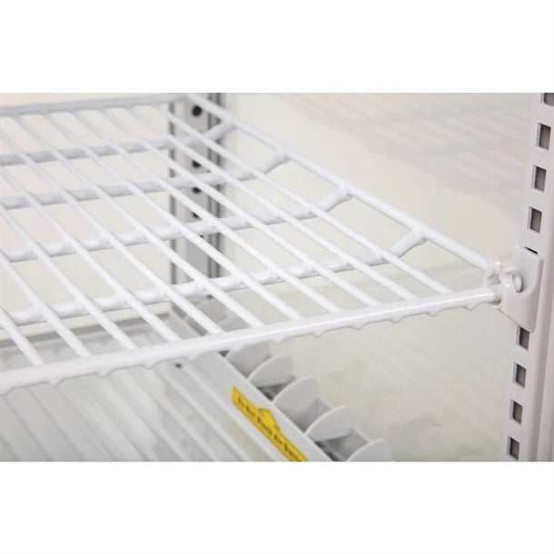 Polar C-Series Energy Efficient Display Fridge White - 68Ltr