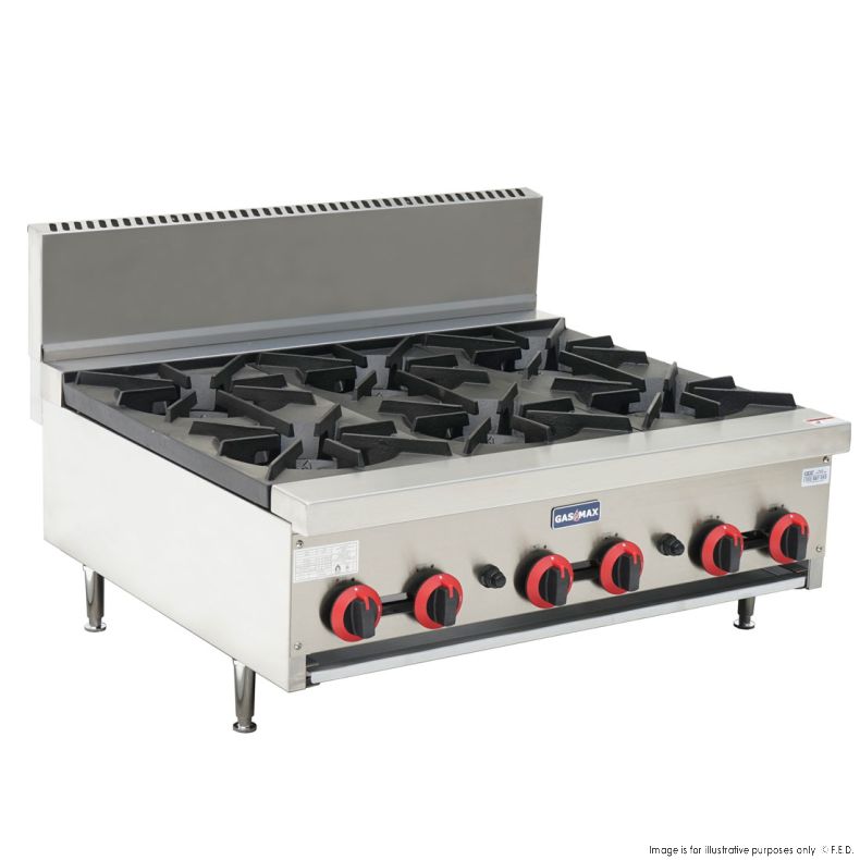 Gas Cook top 6 burner with Flame Failure - RB-6E