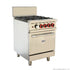 Gas Four Burners with Oven with Flame Failure 609x855x1524mm NG - 162mj/h