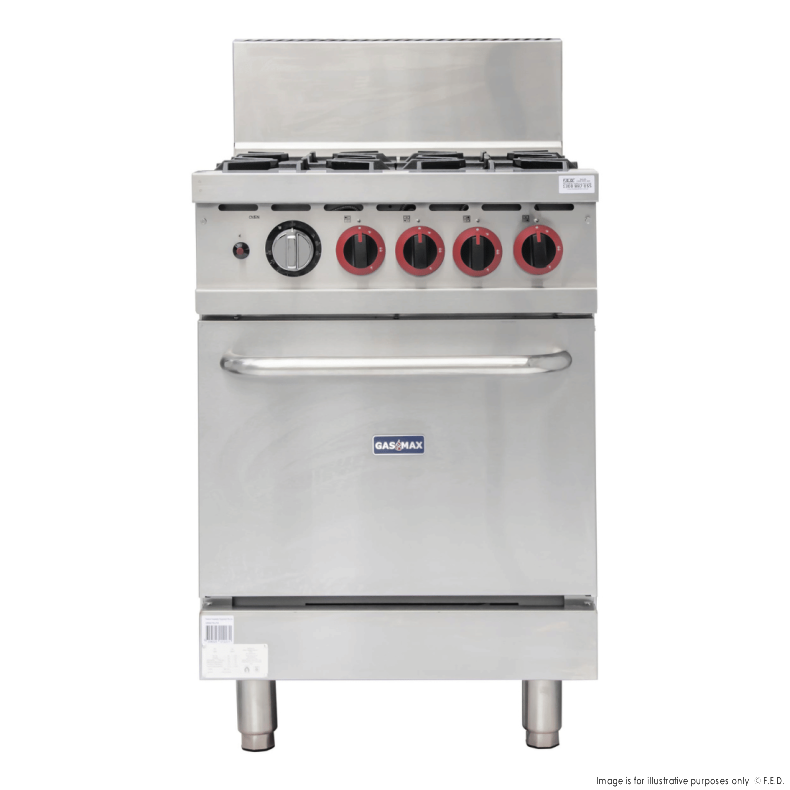 Four gas burner with oven with flame failure LPG 204MJ