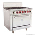 Gas Six Burners with Oven with Flame Failure 914x855x1524mm LPG - 234mj/h