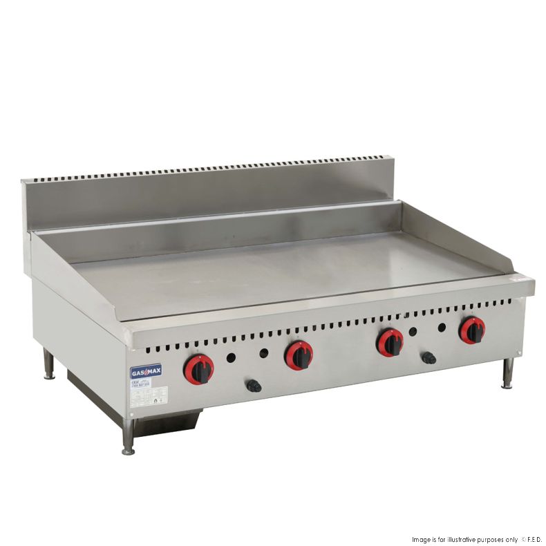 Gas Griddle 1200x824x546mm NG-120mj/h  NAT 3/4 REG