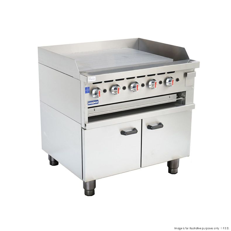 Gas Griddle And Gas Toaster 915x815x970mm LPG - 75mj/h
