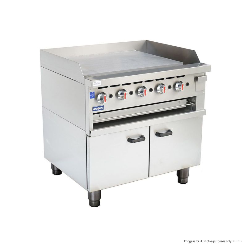 GGS-36LPG Gas Griddle and Gas Toaster with Cabinet