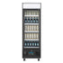 Polar G-Series Upright Display Fridge Black - 218Ltr