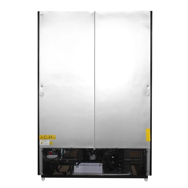Polar G-Series Upright Display Freezer Black - 920Ltr