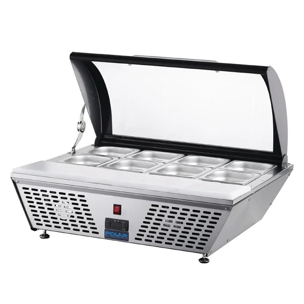 Polar G-Series Energy Efficient Countertop Prep Fridge - 4 x GN 1/3