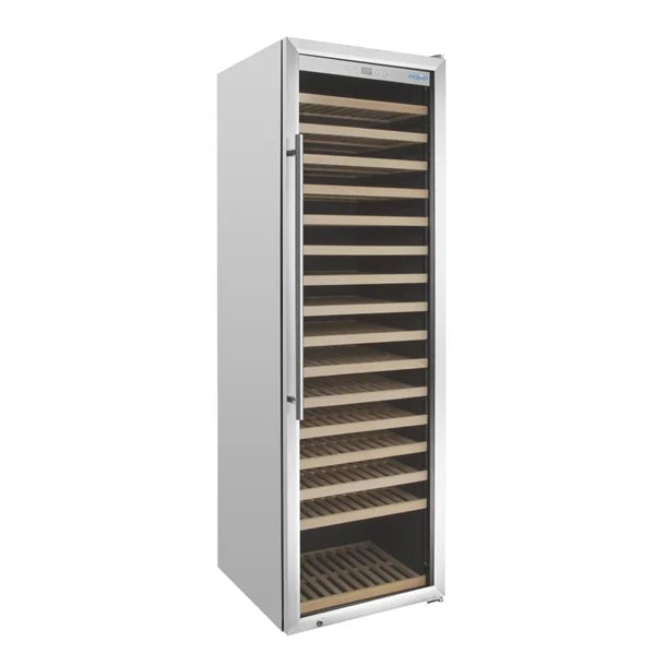 Polar G-Series Single Zone Wine Fridge Stainless Steel - 192 Bottle