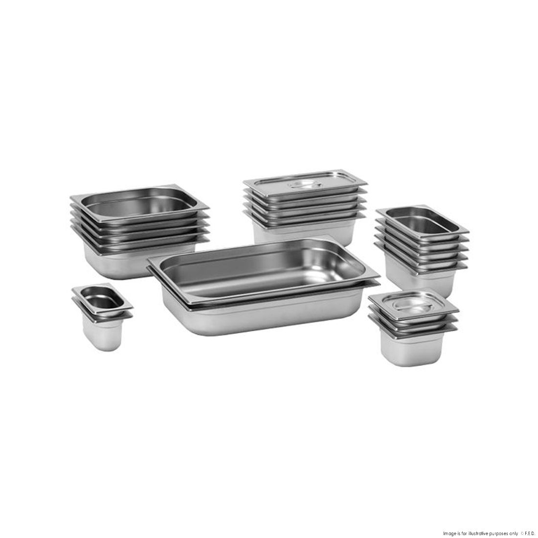 Food Tek 1/4 x 150 mm Gastronorm Pan AUSTRALIAN STYLE - 14150