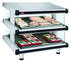 GR2SDS-42D Hatco GR2SDS Slanted Heated Dual Shelf Display Warmer - Designer Series 1220mm x 677mm 15amp