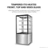 Bonvue Heated Display Cabinet - H-SF820V