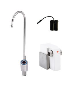 GUARDIAN - Stainless Steel Hob Mount Sensor Operated Bottle Filler with Gooseneck Spout