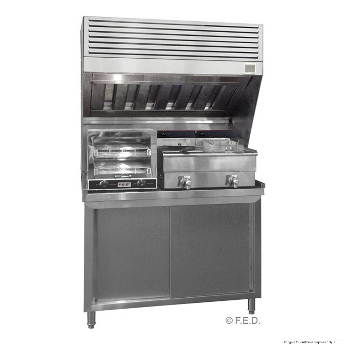 Modular System Bench Top Filtered Hood - HOOD1000A