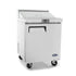 1 DOOR SANDWICH PREP TABLE FRIDGE 698 MM MSF8301