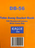 Take Away Docket Book with Claim Slip 100×150mm (100pages) 1PC