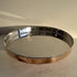 COPPER SS ROUND PLATTER 12''