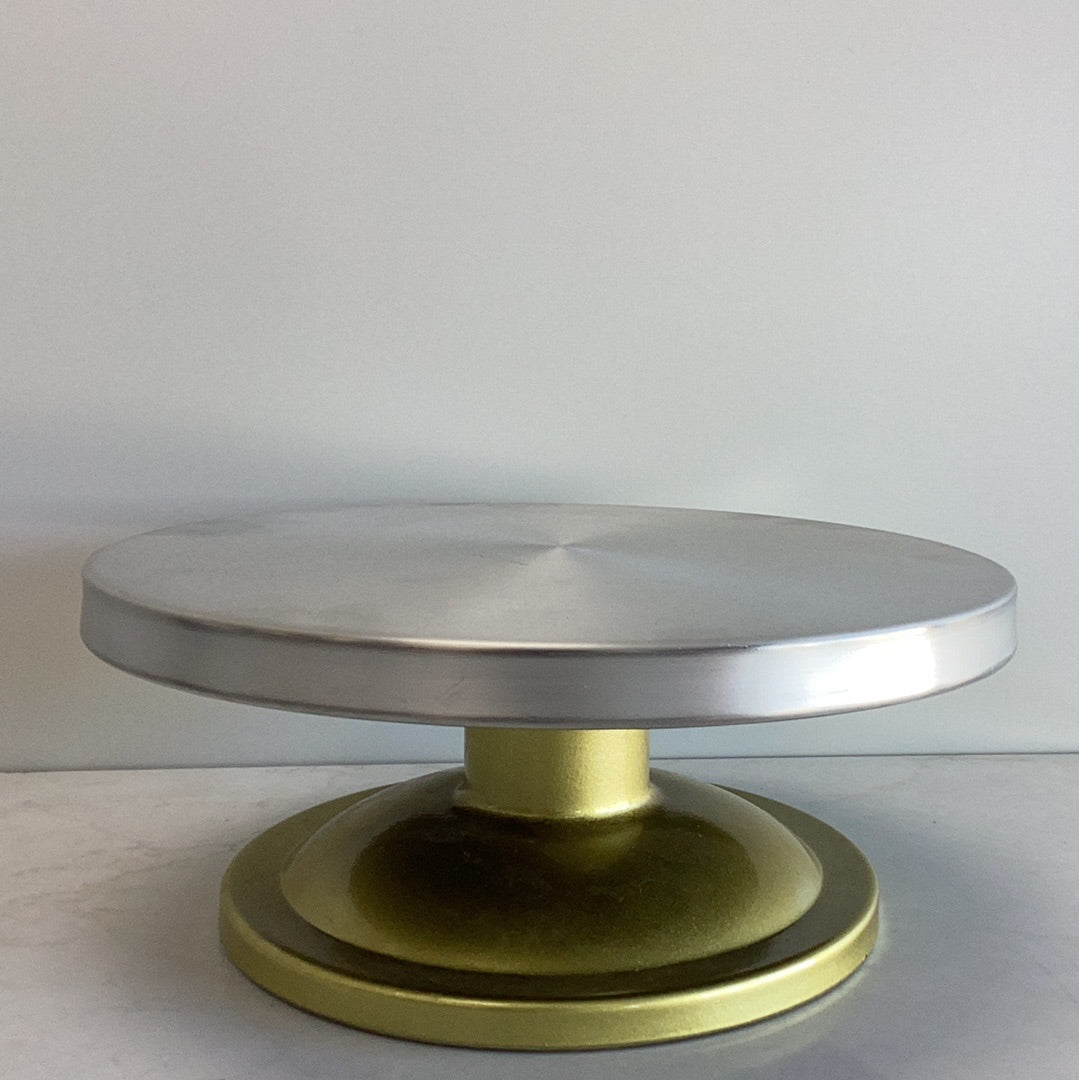 CAKE STAND ALUMINIUM 12''